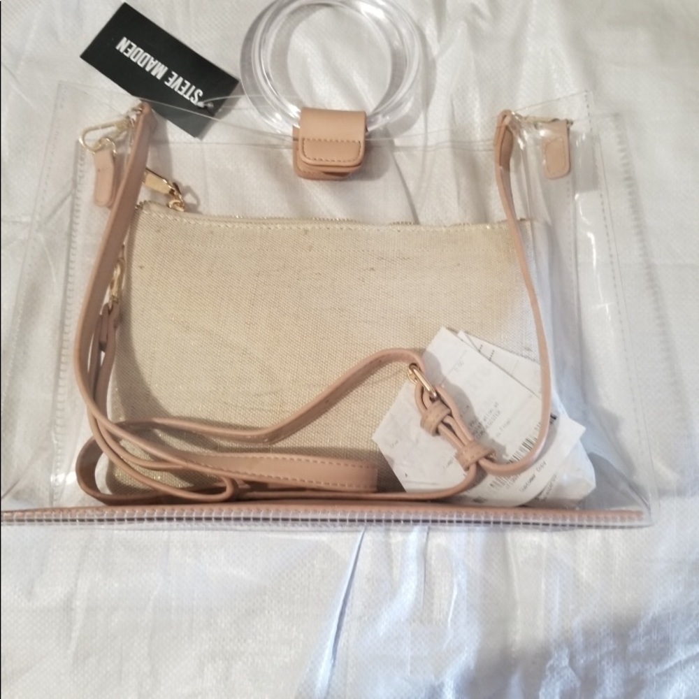 Steve Madden Clear Cross body / Handbag - Picture 4 of 4